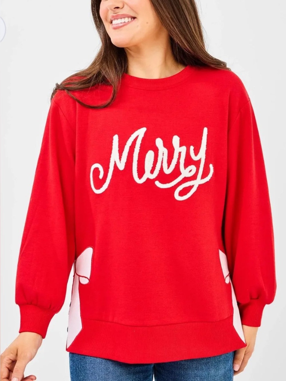 Mary Square
Merry Bow Sweatshirt small